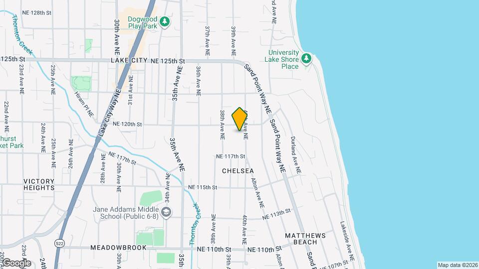 11741 40th Ave NE Mapa y Detalles de la Ubicación