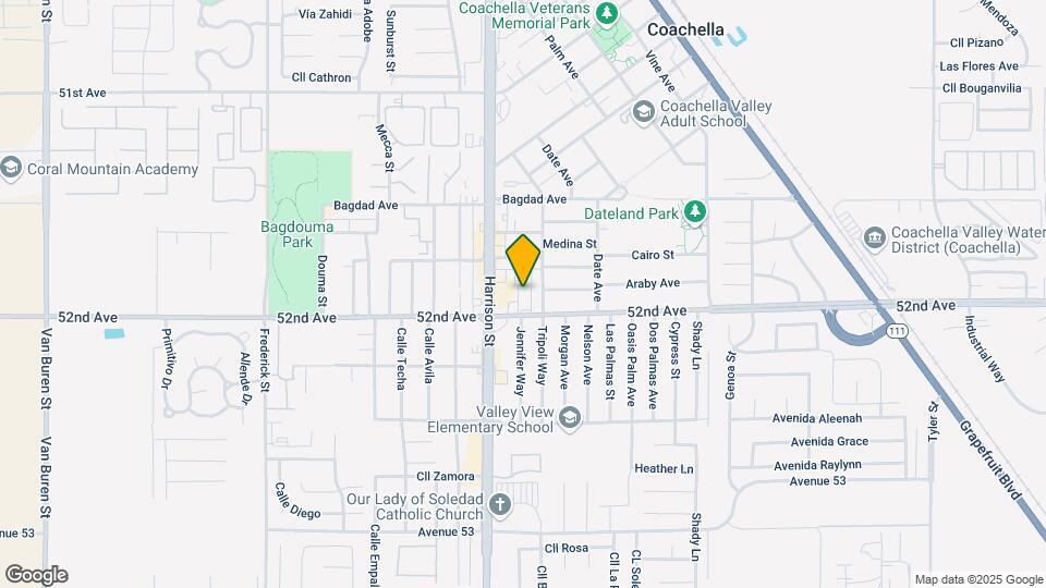 85-081 Ave 52 Mapa y Detalles de la Ubicación