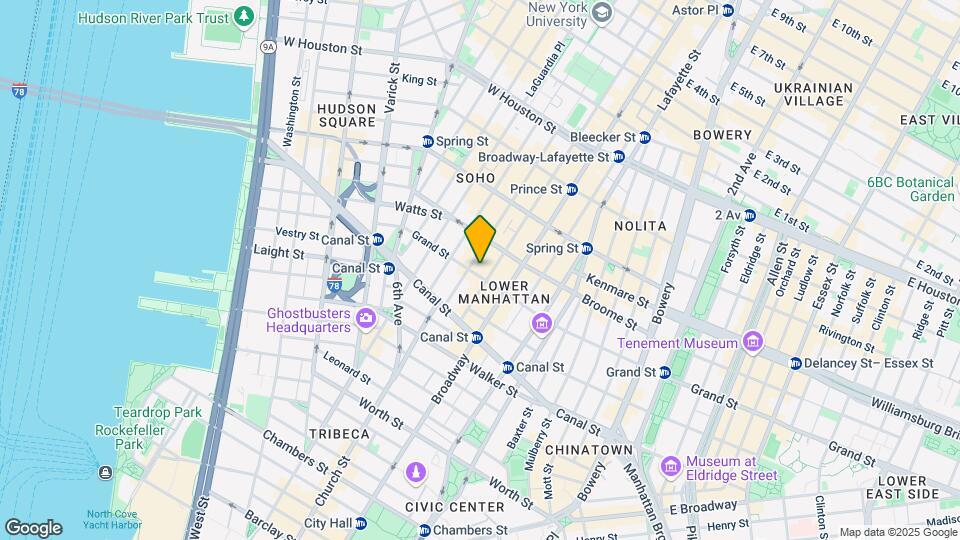 96-98 Grand St Map and Location Details