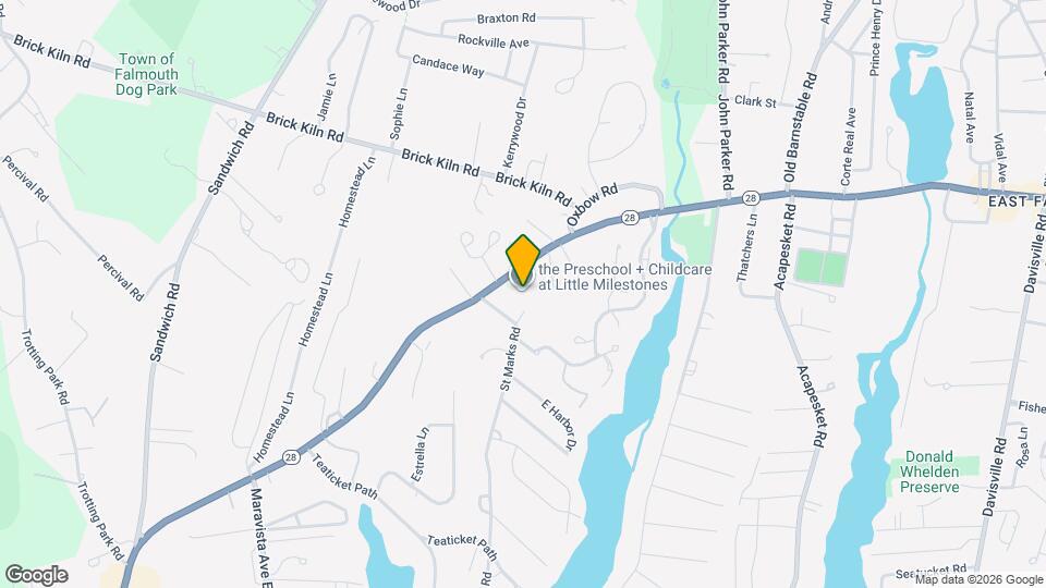 805 Teaticket Hwy, Unit 1A Map and Location Details