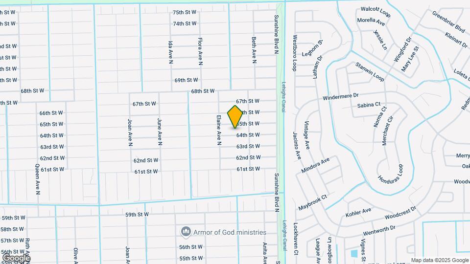 2608 64th St W Map and Location Details