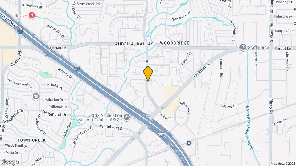 11470 Audelia Rd Map and Location Details