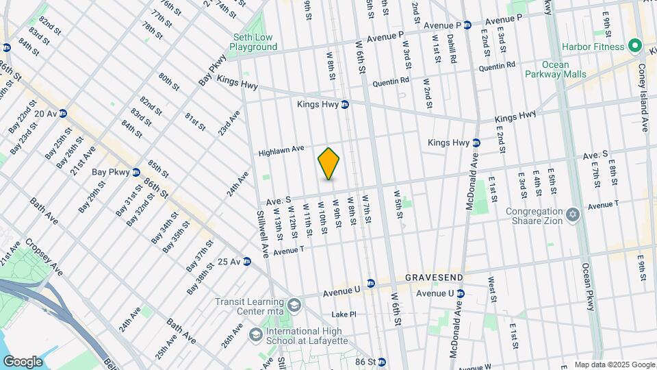 1882 W 9th St Map and Location Details