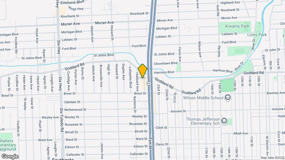 4192 Drouillard St Map and Location Details