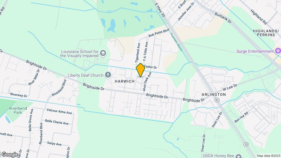 1218 Sharlo Ave Mapa y Detalles de la Ubicación