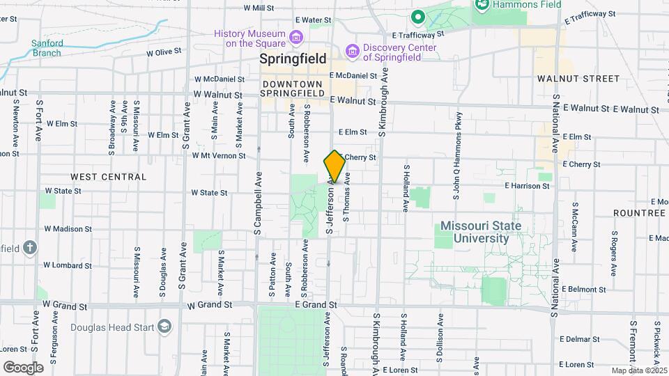 650 S Jefferson Ave Mapa y Detalles de la Ubicación