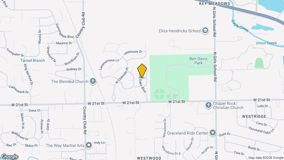 2233 Historic Oaks Blvd Map and Location Details