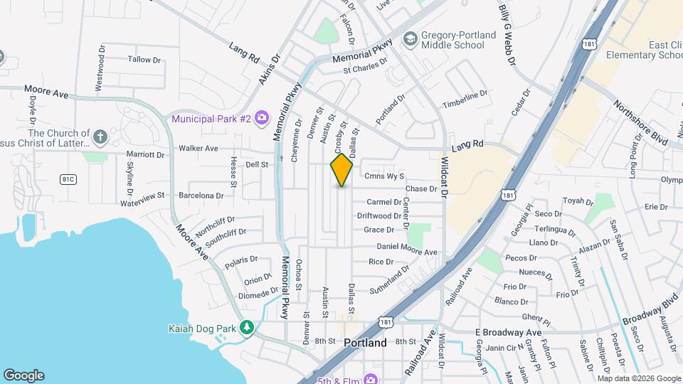 1506 Crosby St Map and Location Details