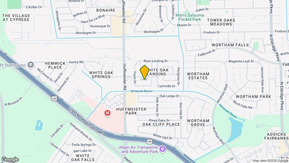 10707 Williston Dr Map and Location Details