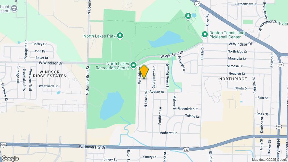 2219 N Lake Trail Map and Location Details
