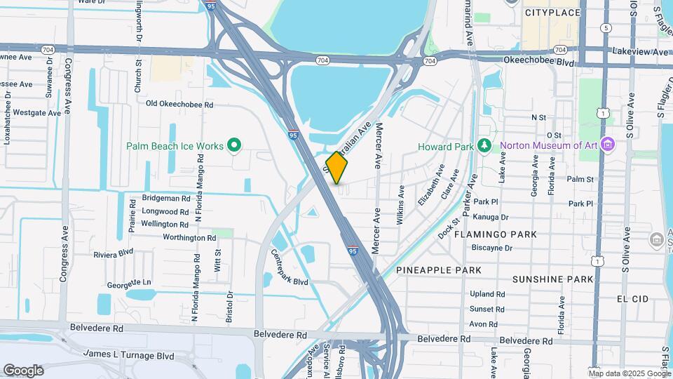 1626 Okeechobee Rd Mapa y Detalles de la Ubicación