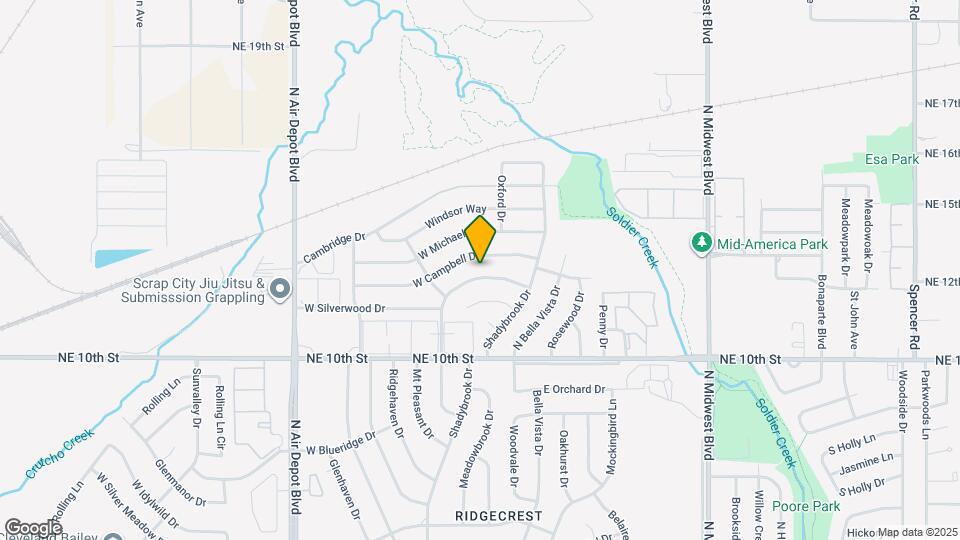 207 W Shadywood Dr Map and Location Details