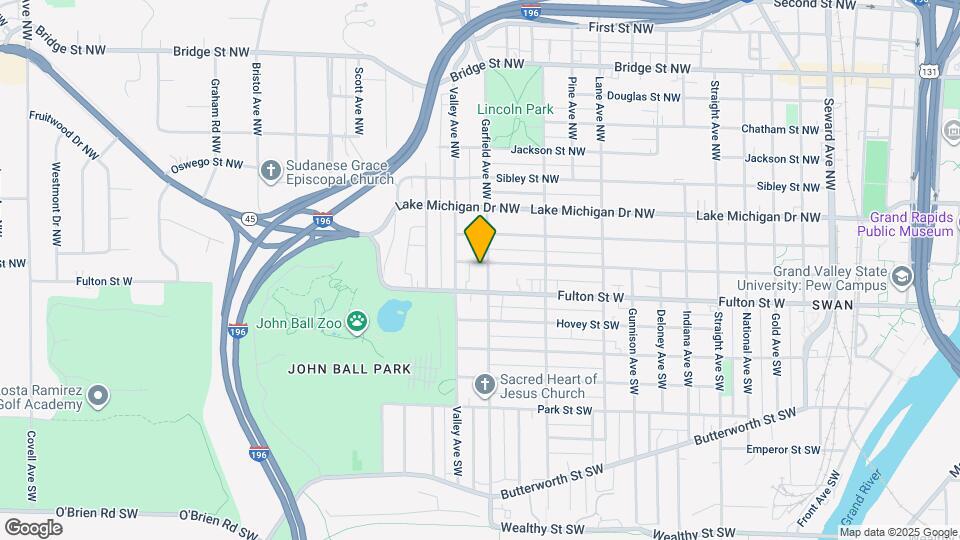 1206 Veto St NW Map and Location Details