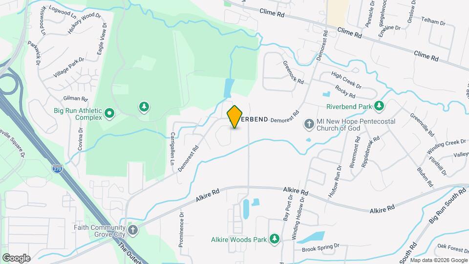 1634 Golden Cloud Ln, Unit 302-D Map and Location Details