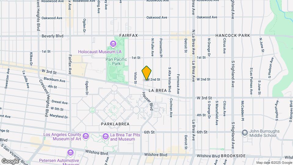 206 S Martel Ave Map and Location Details