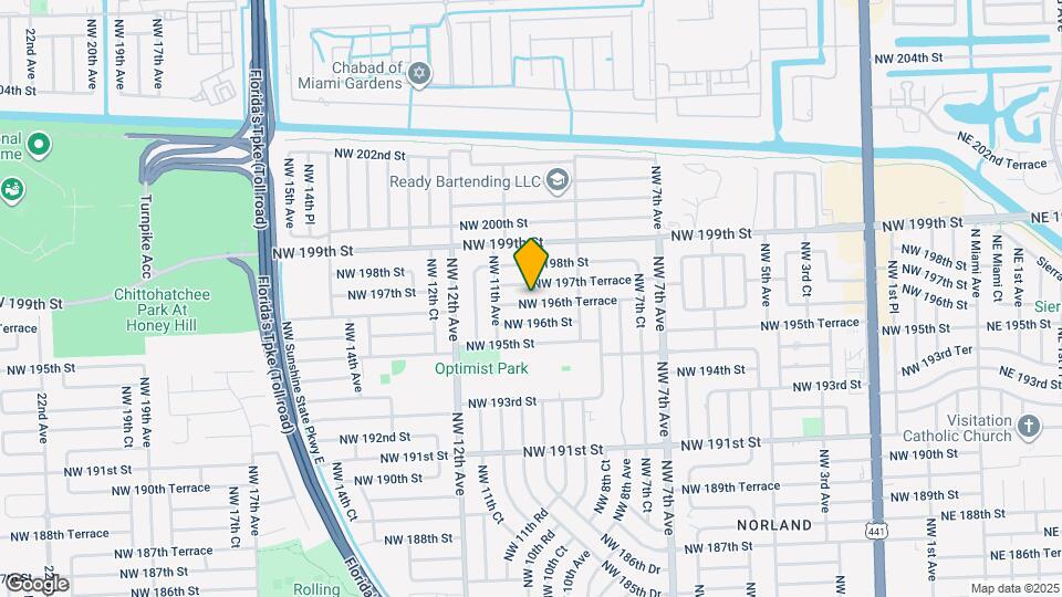 1041 NW 196th Terrace, Unit 2311 Mapa y Detalles de la Ubicación