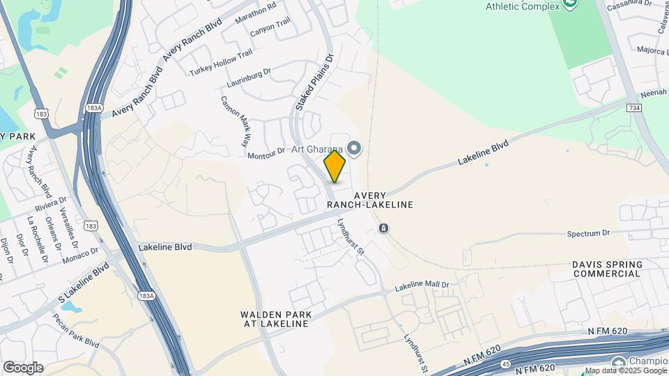 10820 Natches Trce Map and Location Details