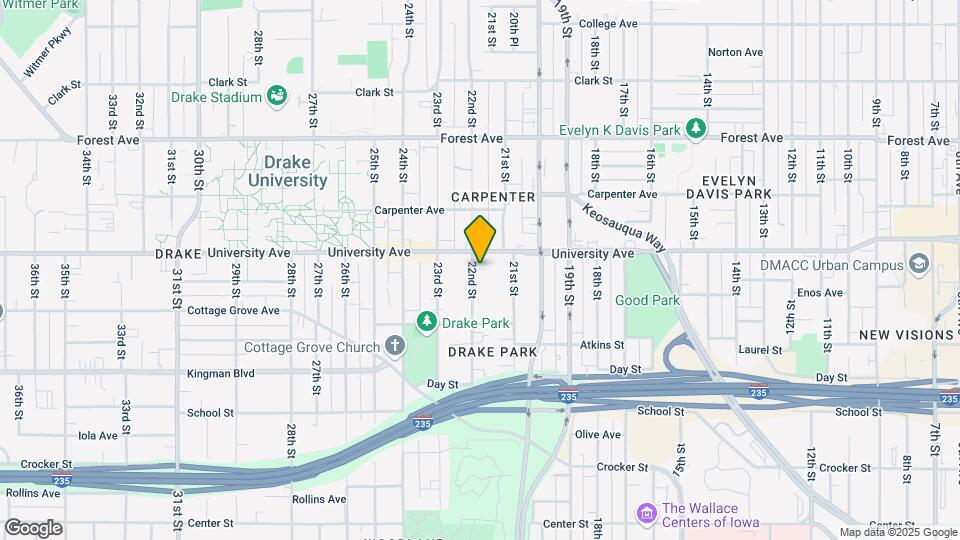 1159 22nd St Map and Location Details