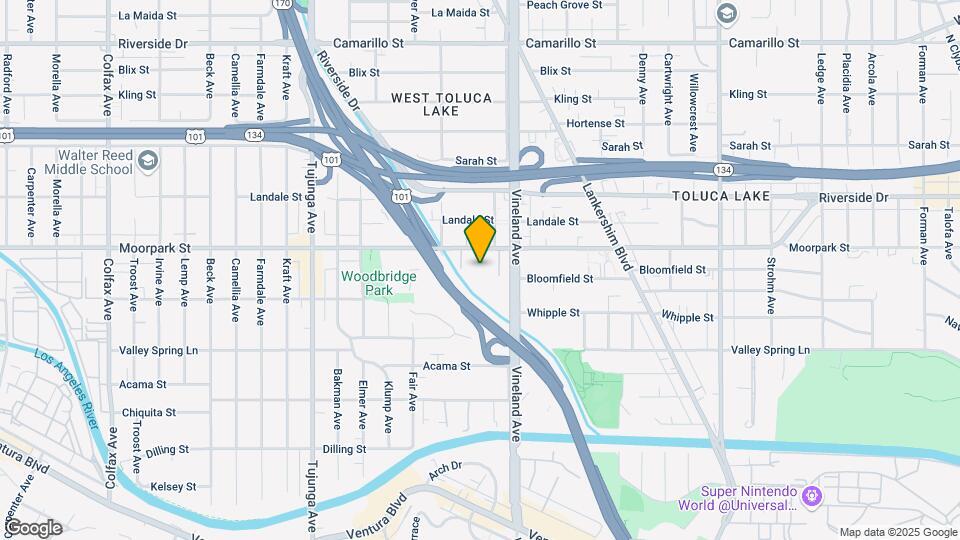 Vida Studio City Mapa y Detalles de la Ubicación