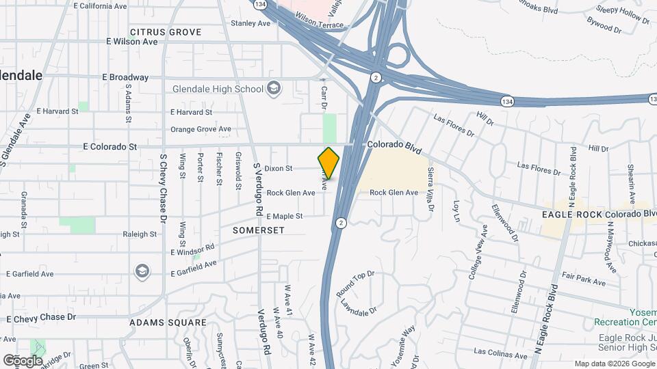 430 Lincoln Ave Map and Location Details