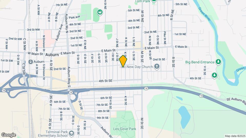 211 K St SE Map and Location Details