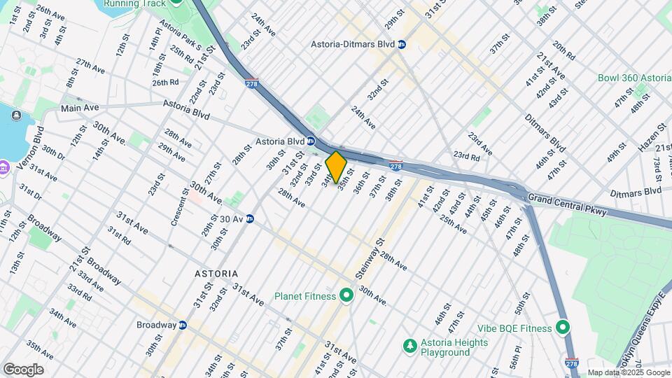 25-54 35th St Map and Location Details