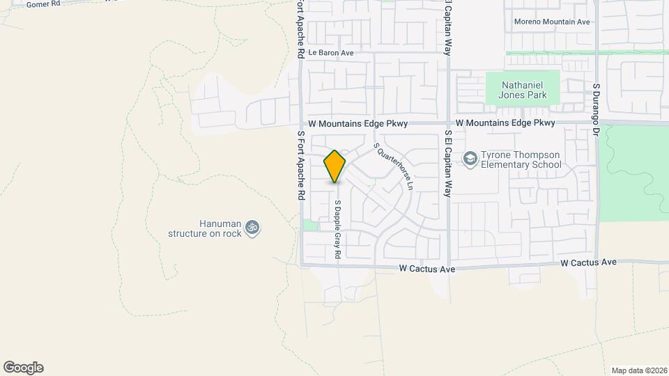 9302 Wildcat Springs Ave Map and Location Details