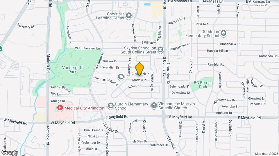 703 Marlow Pl Map and Location Details