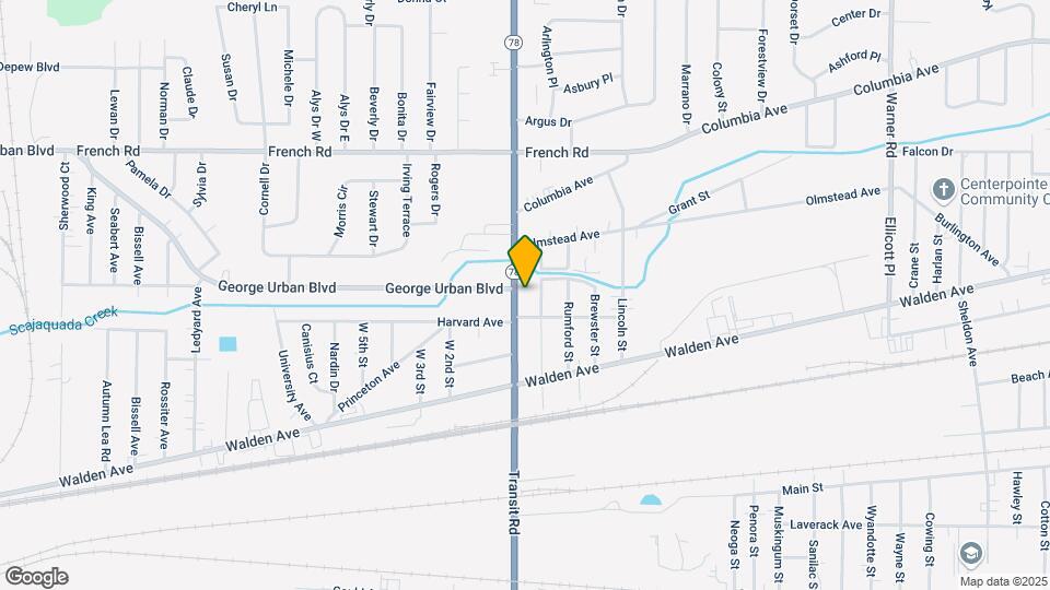 5841 Transit Rd Map and Location Details