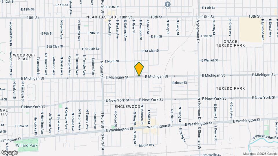 3119 E Michigan St Map and Location Details
