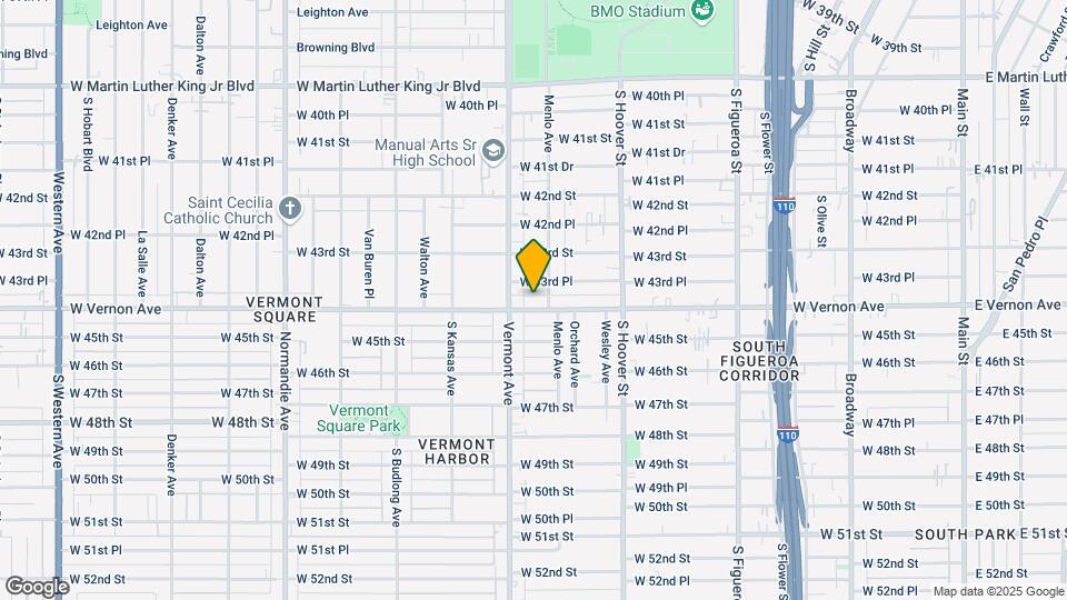 Upgraded 4-plex Near Downtown LA & USC Map and Location Details