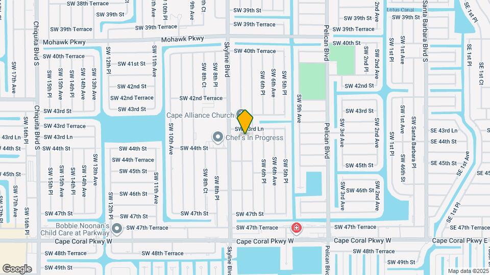 4335 SW 7th Pl Map and Location Details
