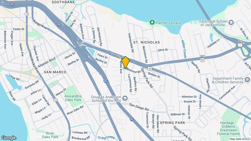 2115 Traymore Rd Map and Location Details