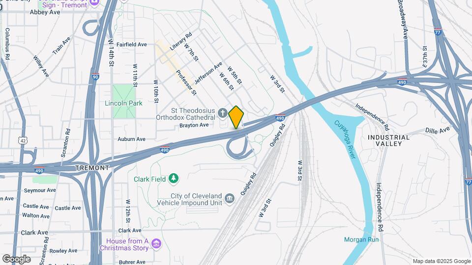 1750 Alcoy Rd Map and Location Details