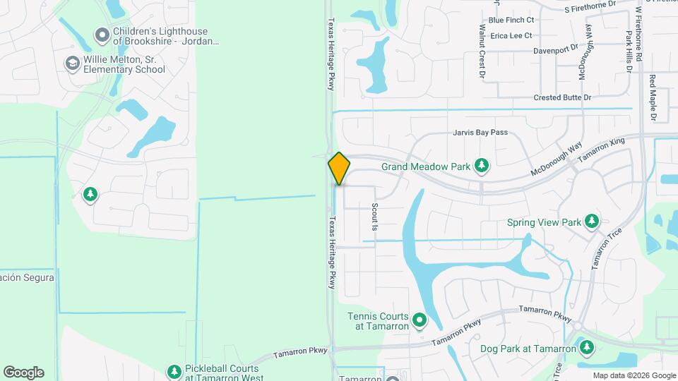 3206 Zephyr Park Ln Mapa y Detalles de la Ubicación