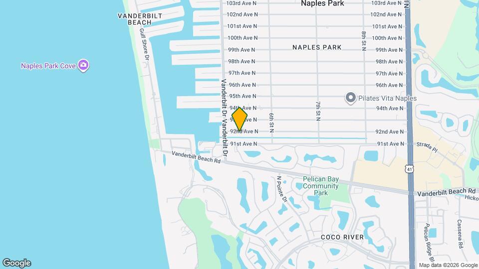 530 92nd Ave N Map and Location Details