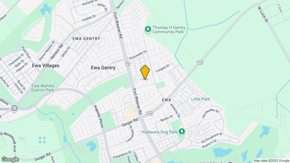 91-1552-1552 Kuhiawaho Pl Map and Location Details