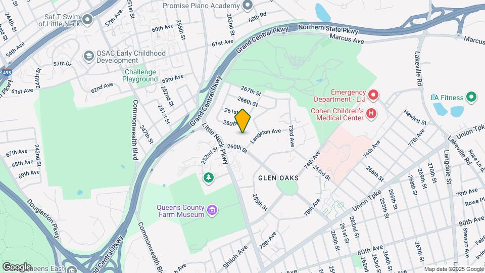 260-27 Langston Ave Map and Location Details