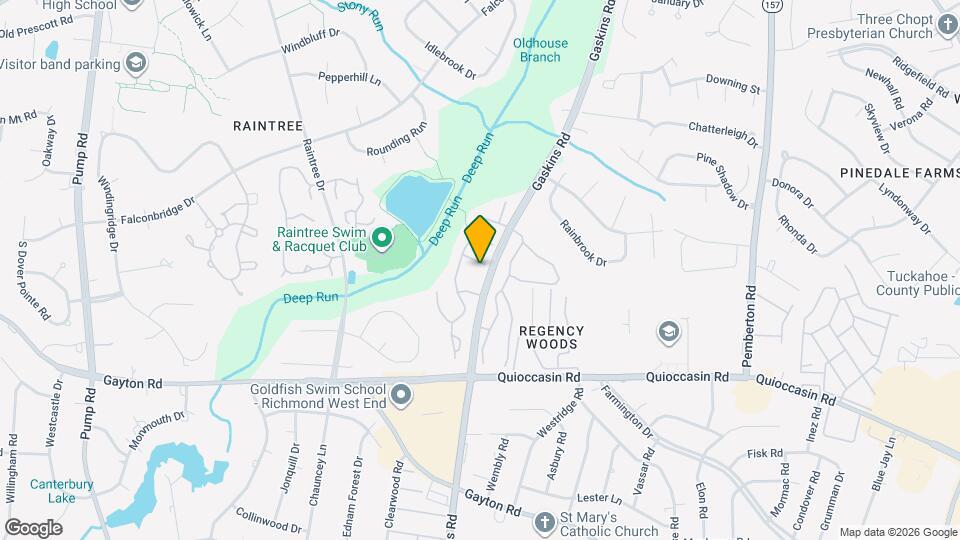 1623 Congressional Ct Map and Location Details