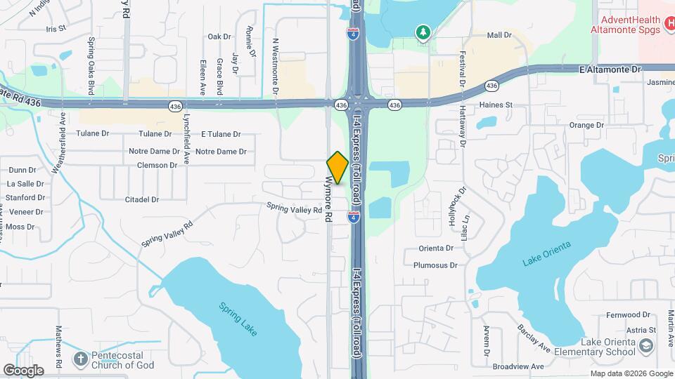 295 Wymore Rd Map and Location Details