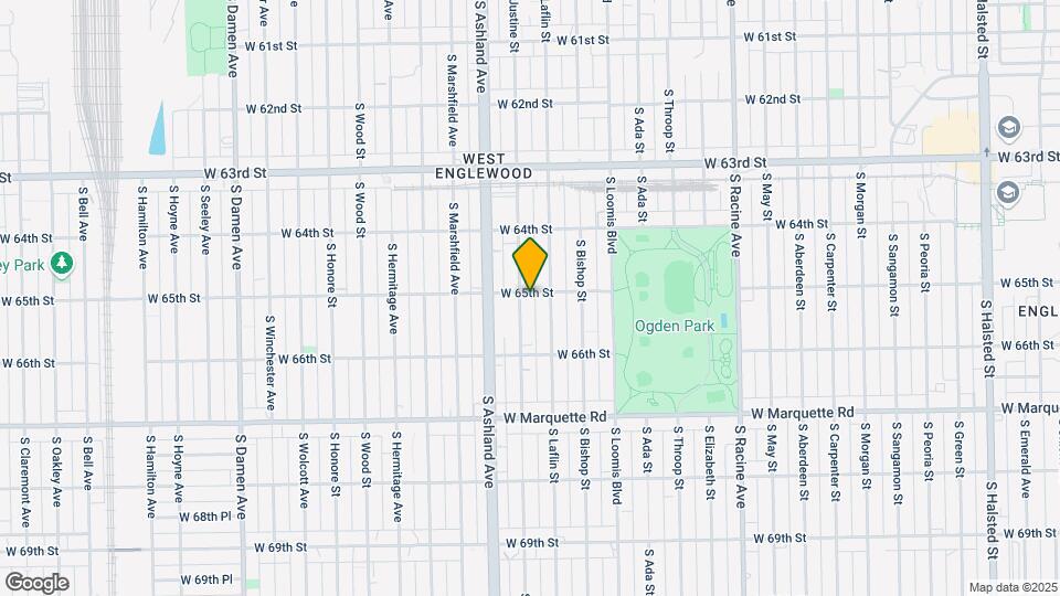 6501 S Justine St Mapa y Detalles de la Ubicación
