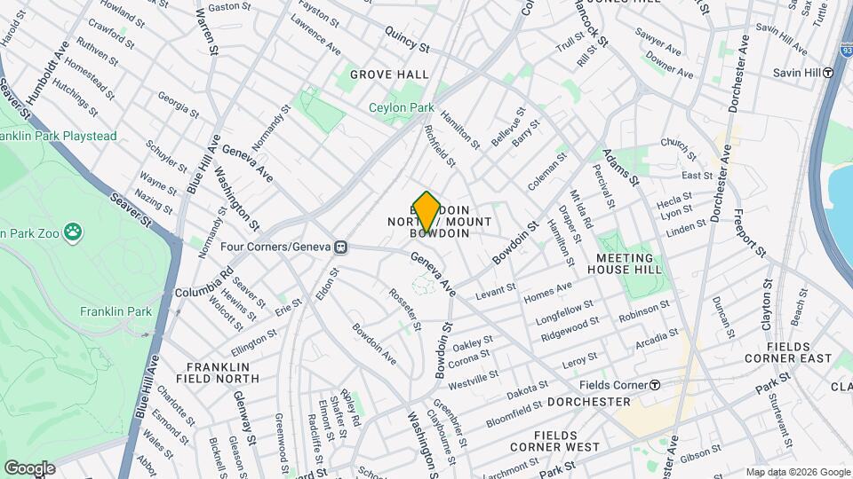 88 Olney St Map and Location Details