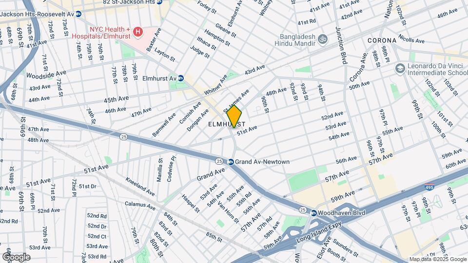 8523 Broadway, Unit 3c Map and Location Details