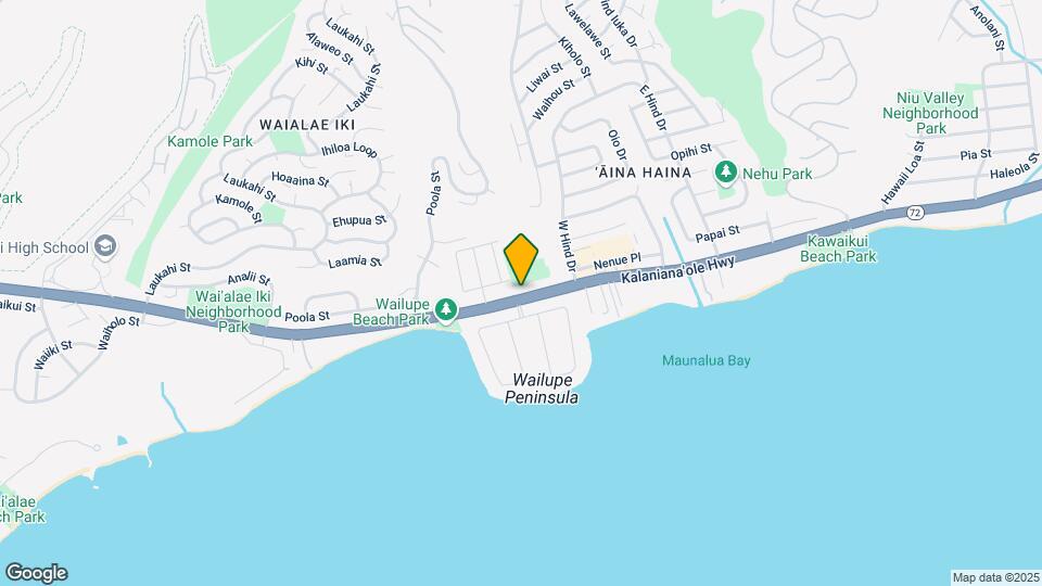 5114 Kalanianaole Hwy, Unit 5114 A Mapa y Detalles de la Ubicación