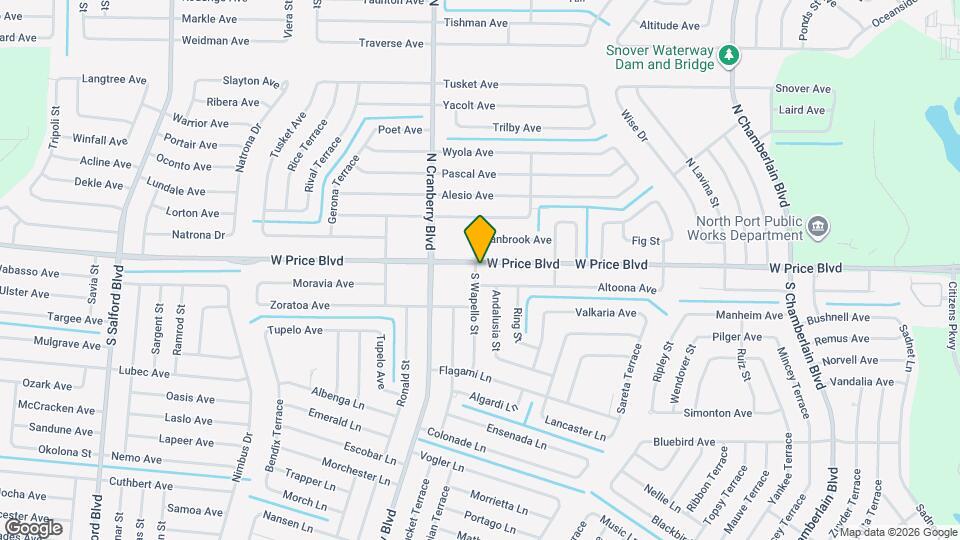 2793 W Price Blvd, Unit W-1807 Map and Location Details