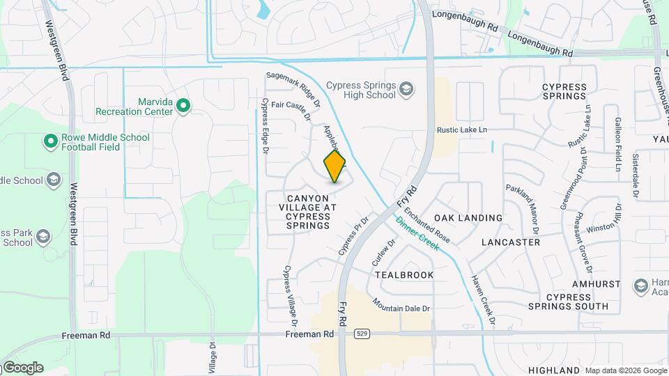 20538 Double Meadows Dr Map and Location Details