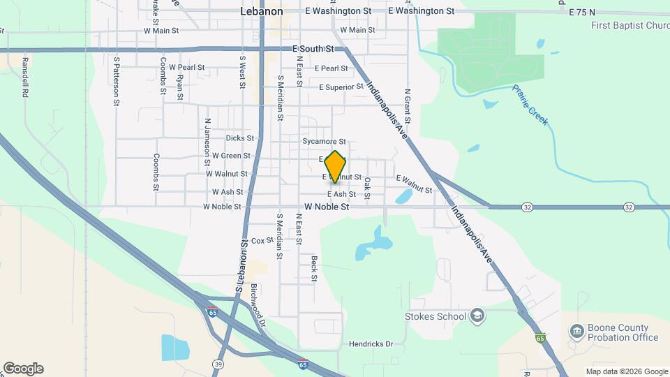 917 Evans St Map and Location Details