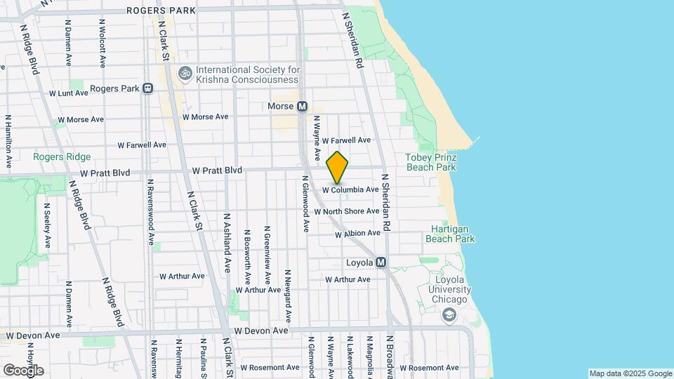 1303 W Columbia Ave, Unit 1 Mapa y Detalles de la Ubicación