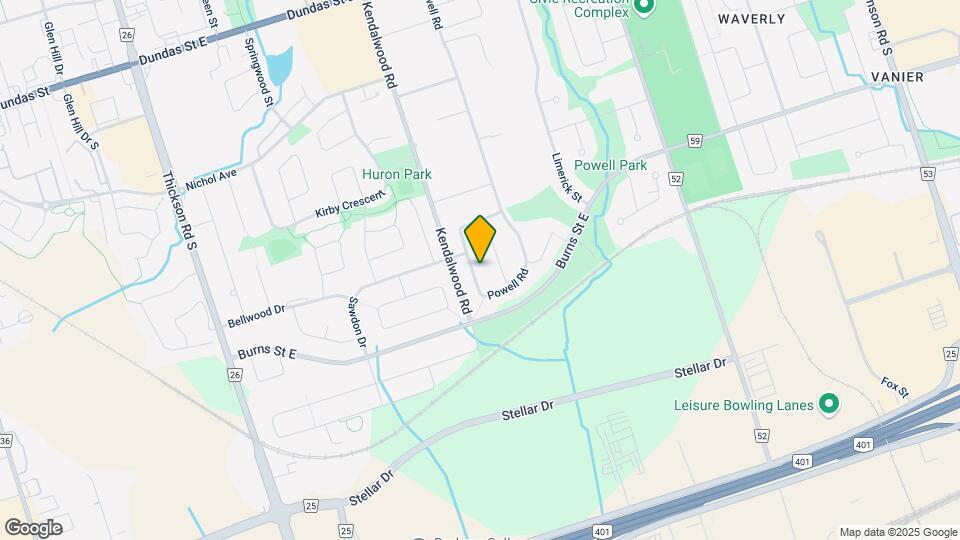 21 Hawkstone Crescent Map and Location Details