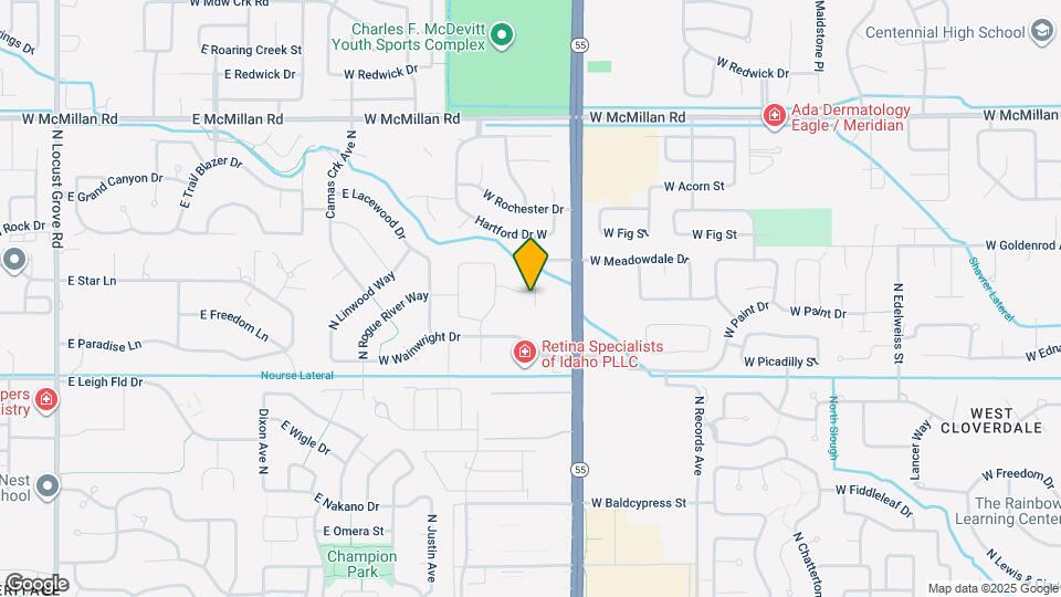 13935 W Milford Dr Map and Location Details